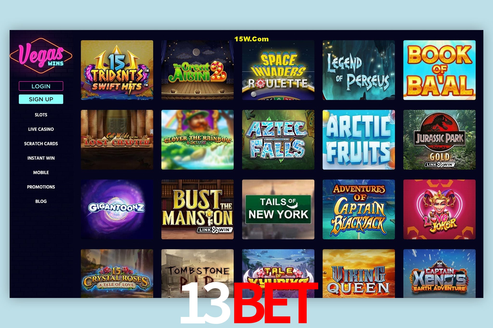 Mesa de Blackjack 13Bet